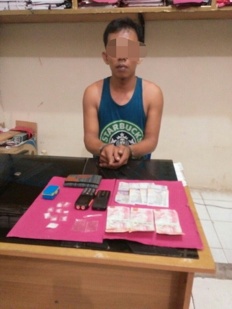 Lagi, Polisi Ciduk Pengedar Shabu di Desa Sibuak